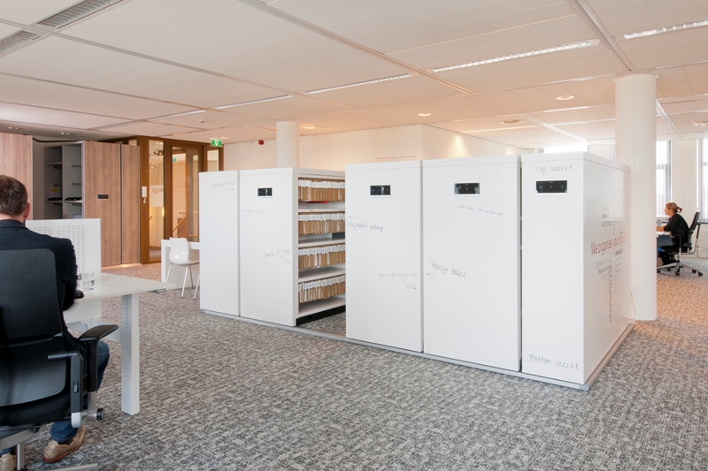 Mobile Office Electronic Mobile Office Shelving